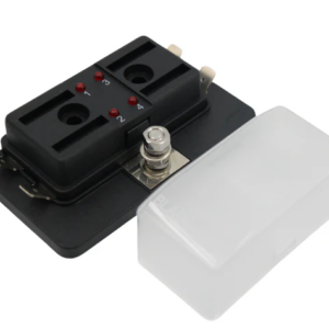 Automotive 04 way LED fusebox with Negative bus bar